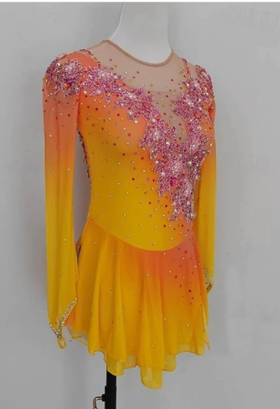 Figure skating competition dress 